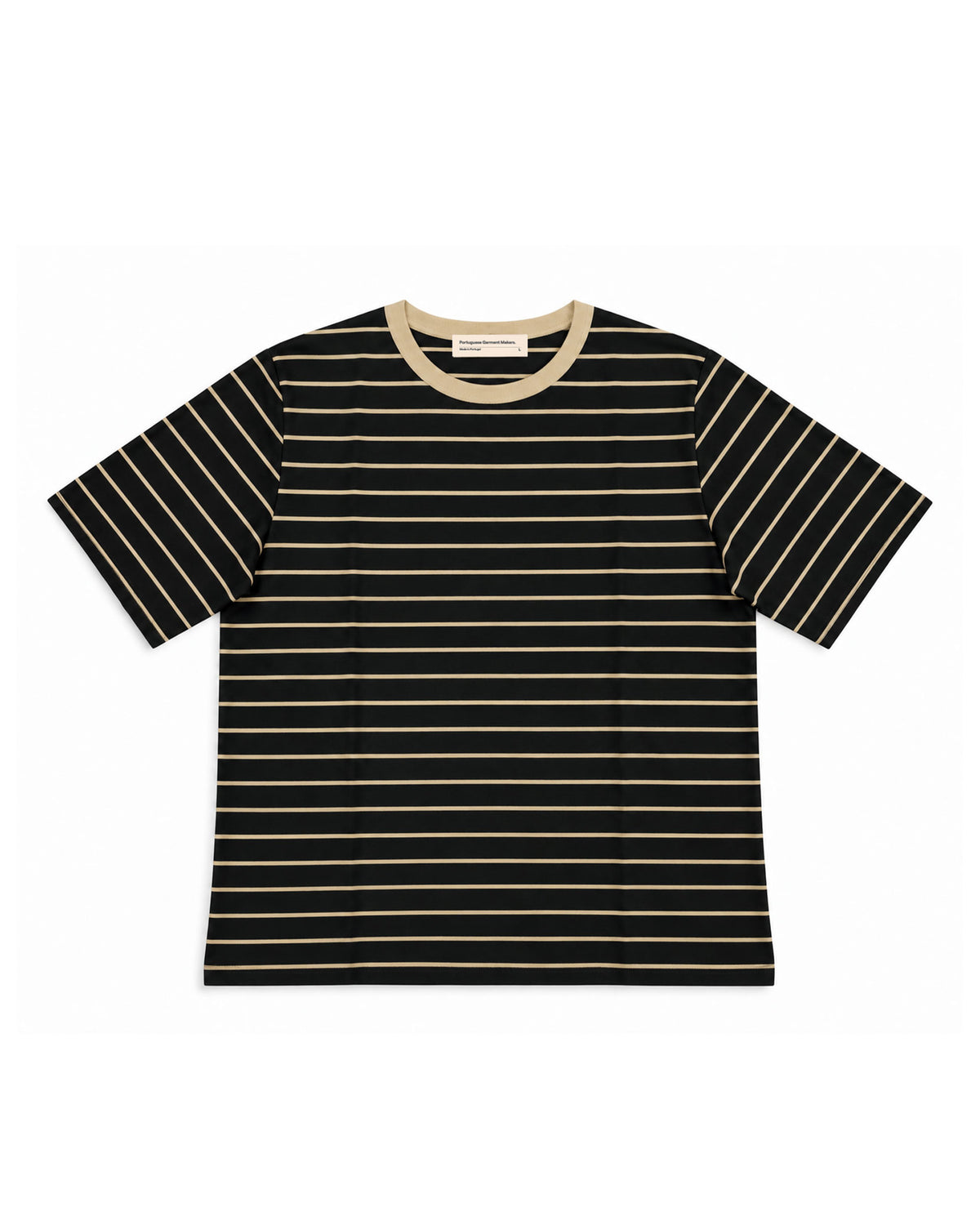 T-00STRIPE_BLACK-GOLD