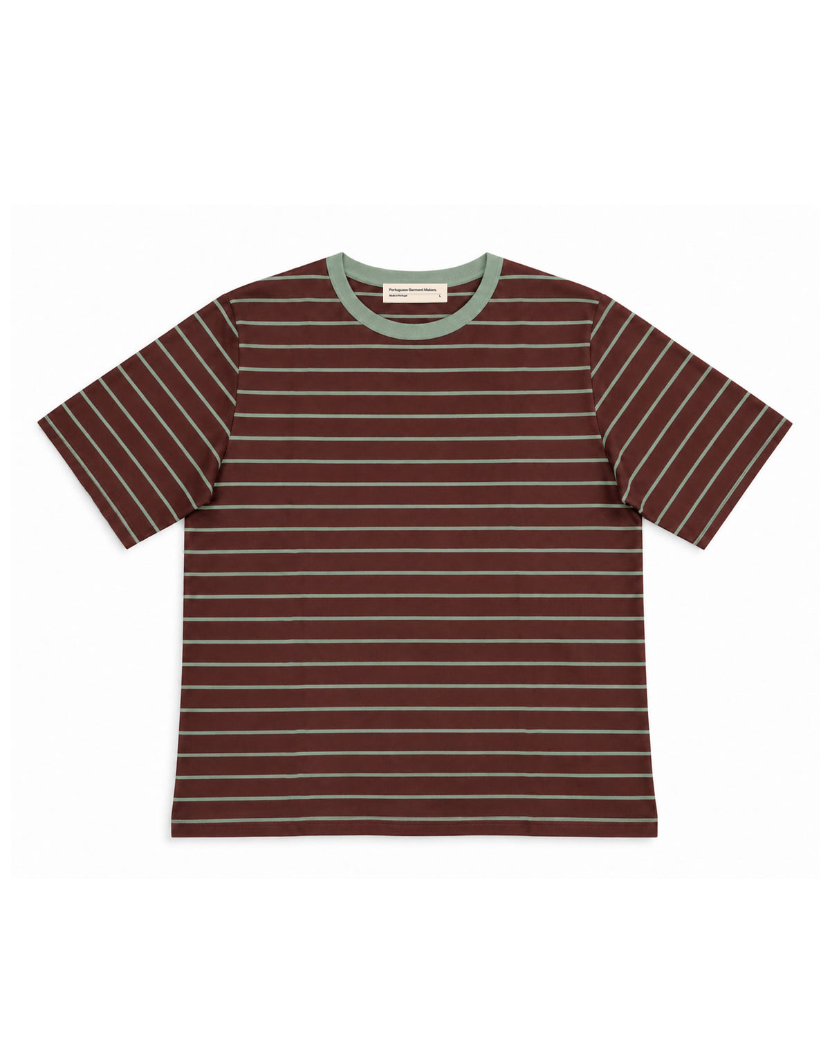 T-00STRIPE_BROWN-GREEN